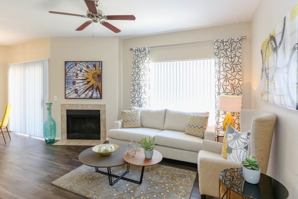 Living Room at Tresa at Arrowhead Apartments in Glendale, Arizona