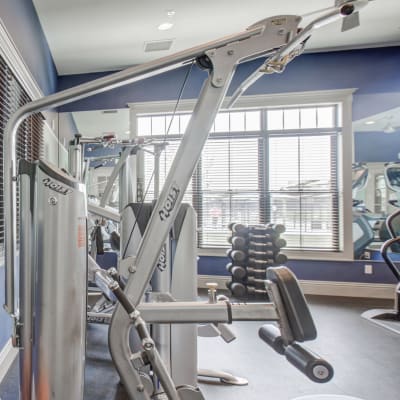 Fitness center at Mountain View in Fallon, Nevada