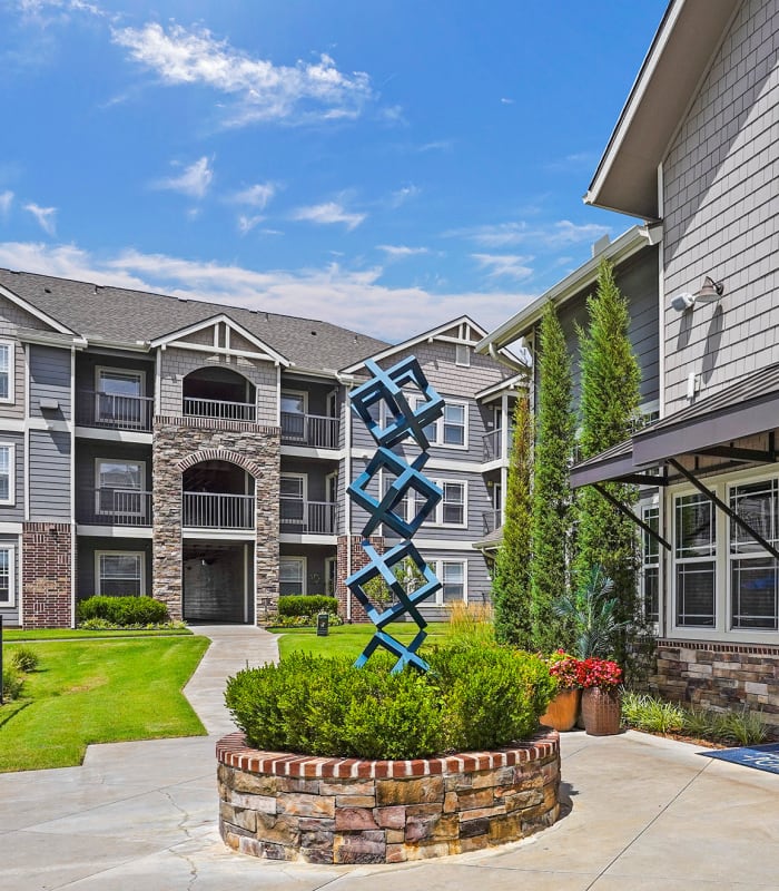 Exterior of Cottages at Tallgrass Point Apartments in Owasso, Oklahoma