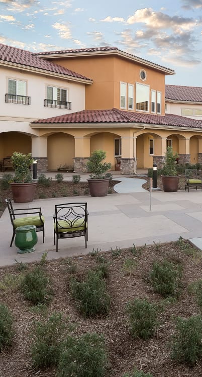 Exterior view of surrounding at Estancia Del Sol in Corona, California