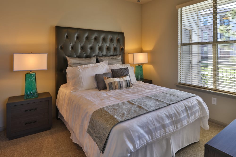 Expansive bedroom layout at Olympus at Waterside Estates in Richmond, Texas