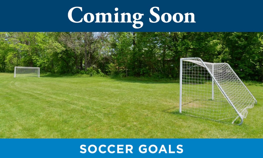 Soccer Goals at Charleston Place Apartment Homes in Ellicott City, Maryland
