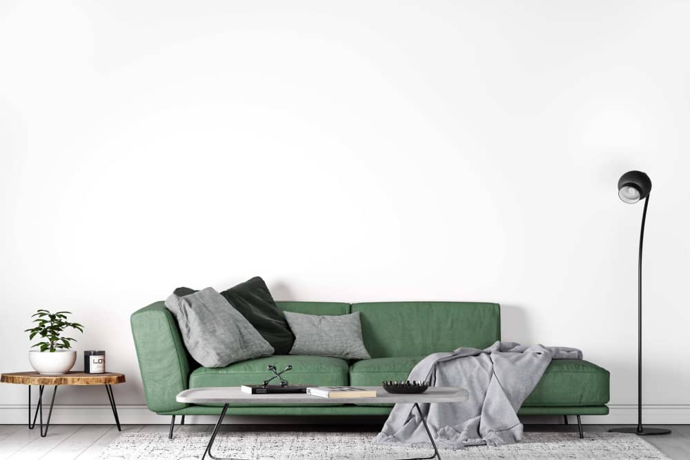 Living room with a couch at Villas on Van Buren in Tolleson, Arizona
