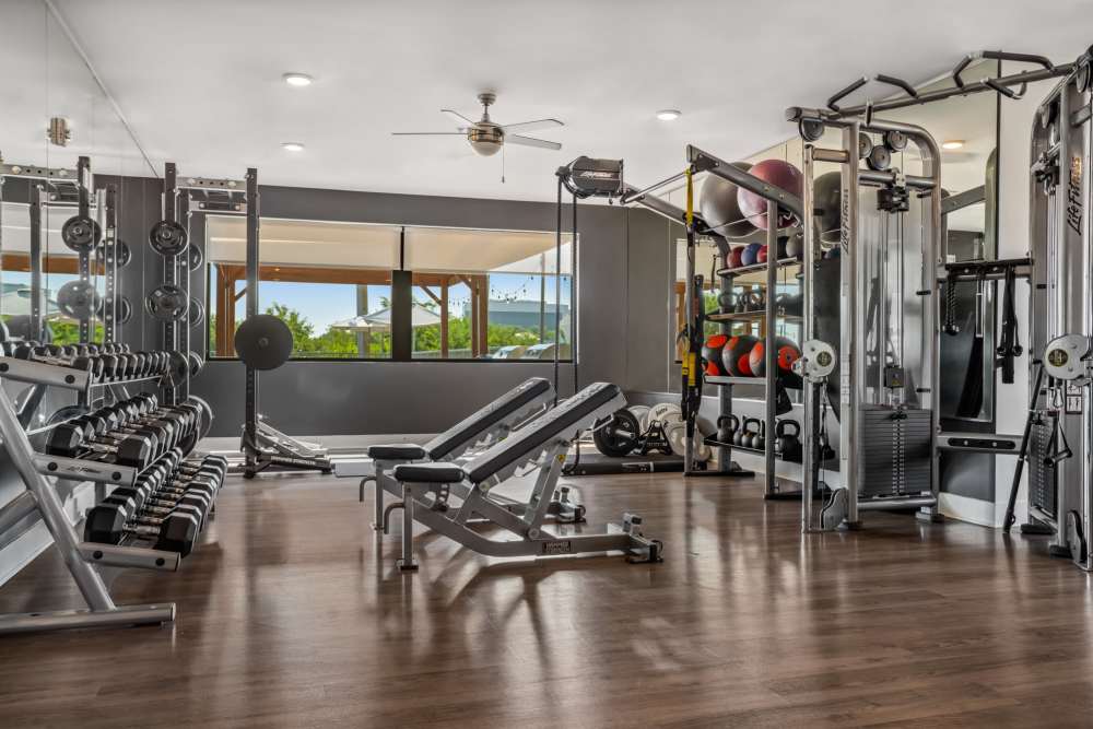 Fitness Center at The Scout Scott's Addition in Richmond, Virginia