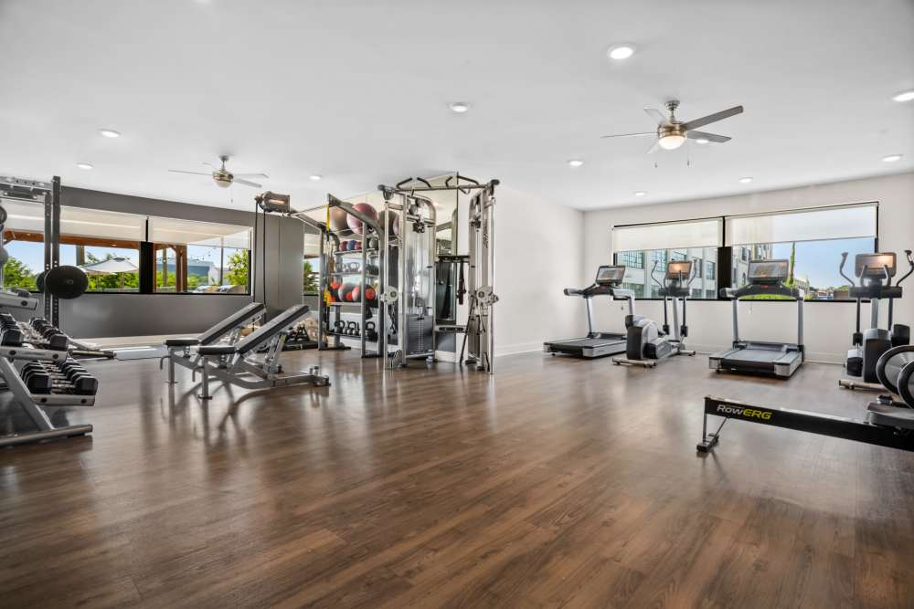 Fitness Center at The Scout Scott's Addition in Richmond, Virginia