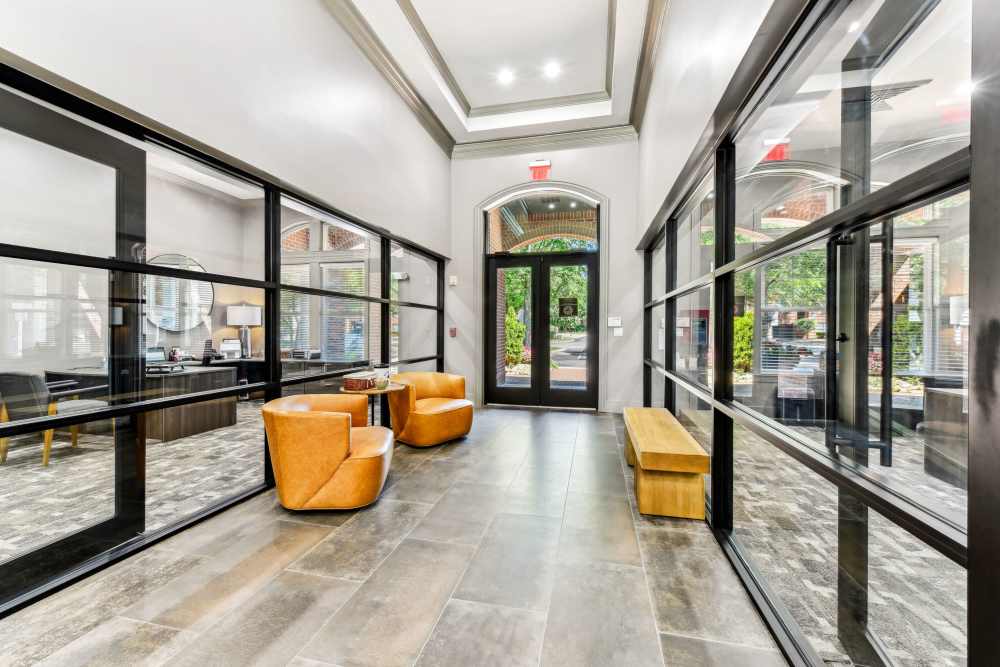 Clubhouse interior at Wesley in Raleigh, North Carolina