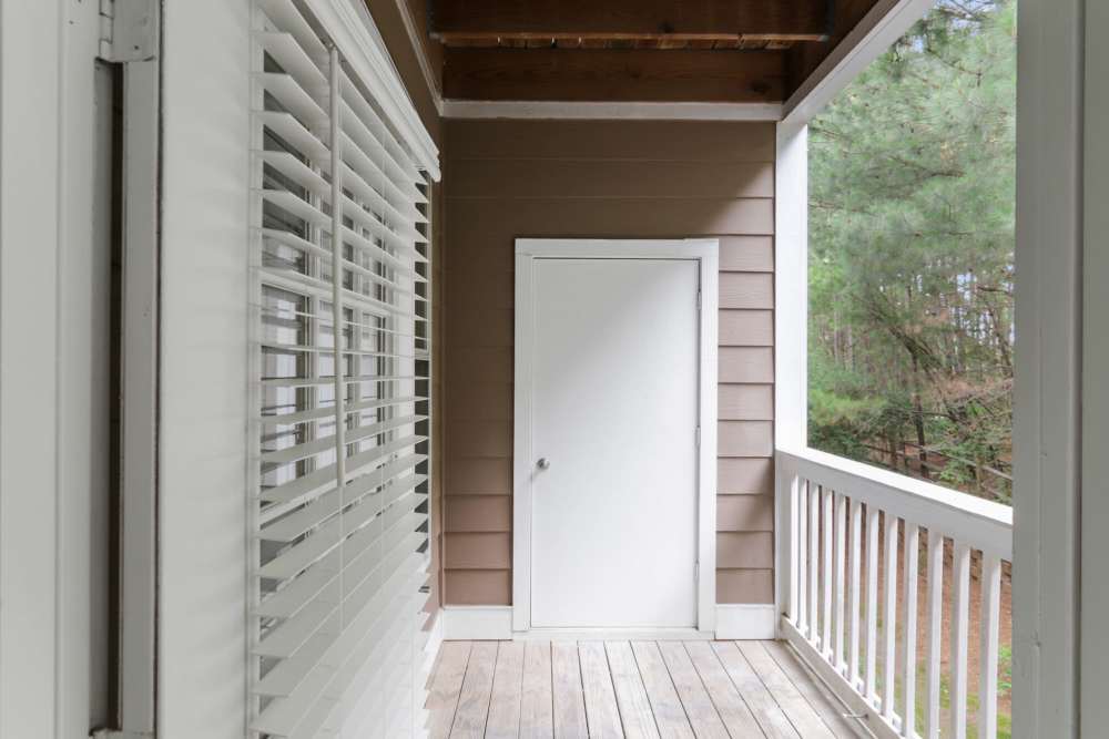 Balcony at Wesley in Raleigh, North Carolina