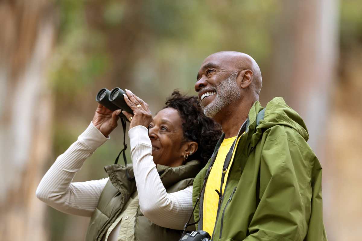  Residents looking at nature nearCottages of Shippensburg in Shippensburg, Pennsylvania