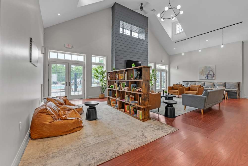 Community clubhouse at Park Village West in Westborough, Massachusetts