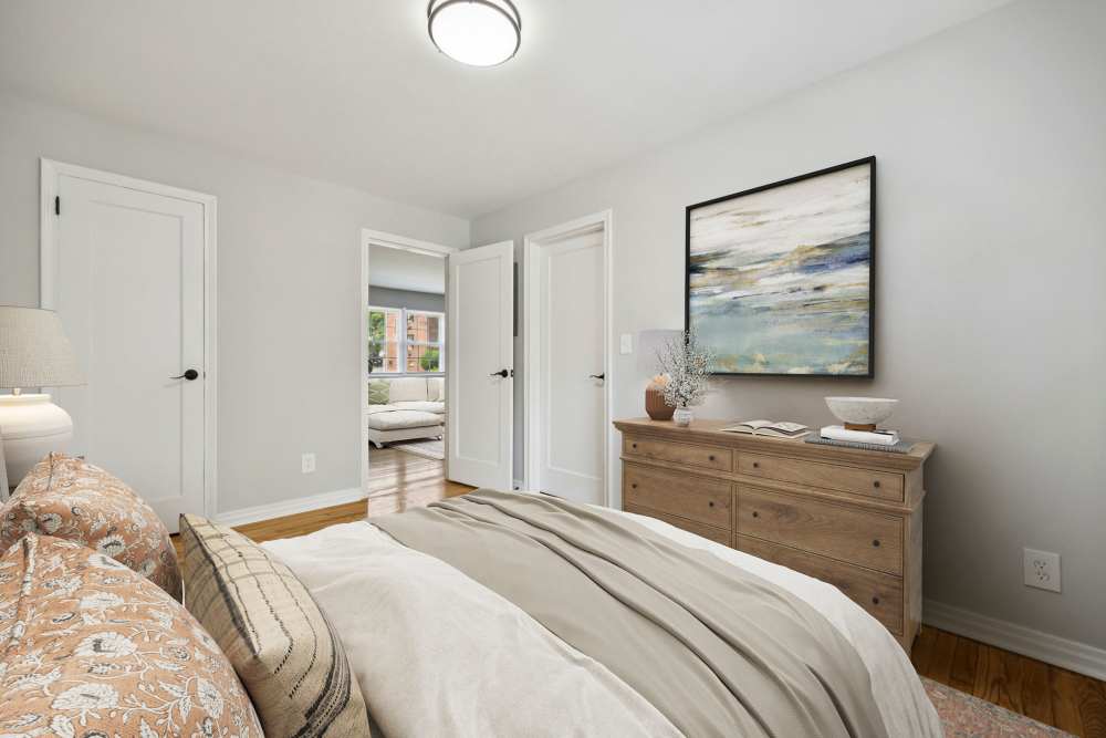 Wide and Spacious master bedroom Eagle Rock Apartments at Maplewood in Maplewood, New Jersey