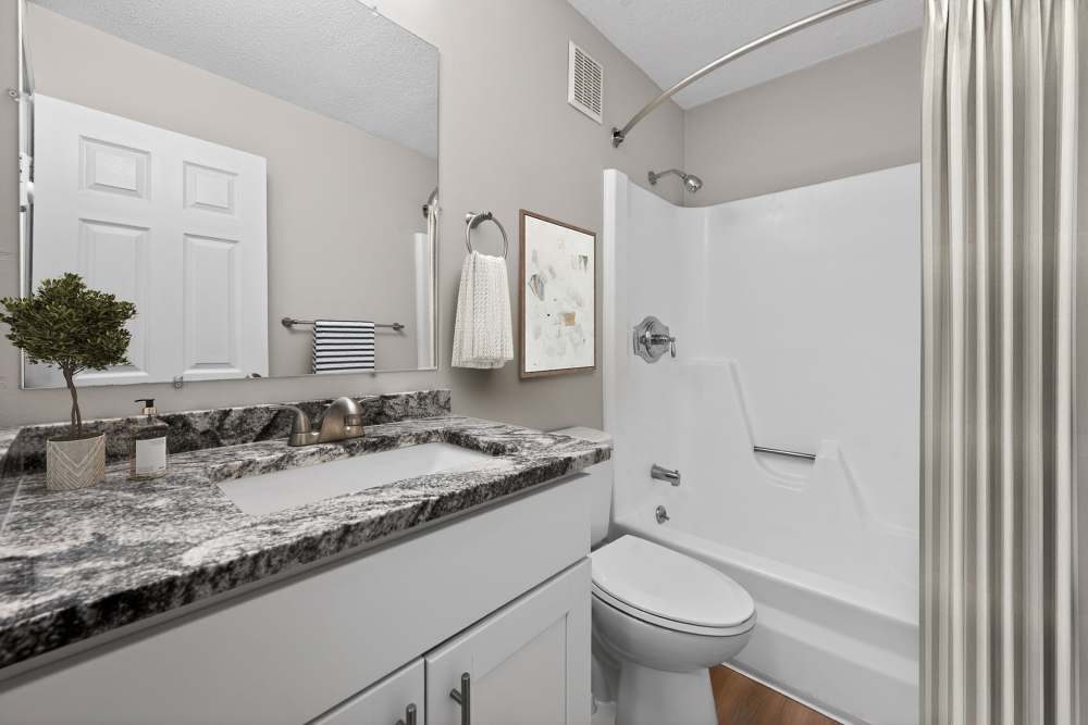 Beautiful Bedroom at Eagle Rock Apartments at Hudson in Hudson, New Hampshire