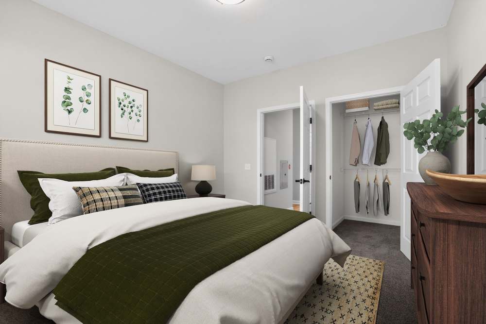 Large closet at Eagle Rock Apartments at Fishkill in Fishkill, New York