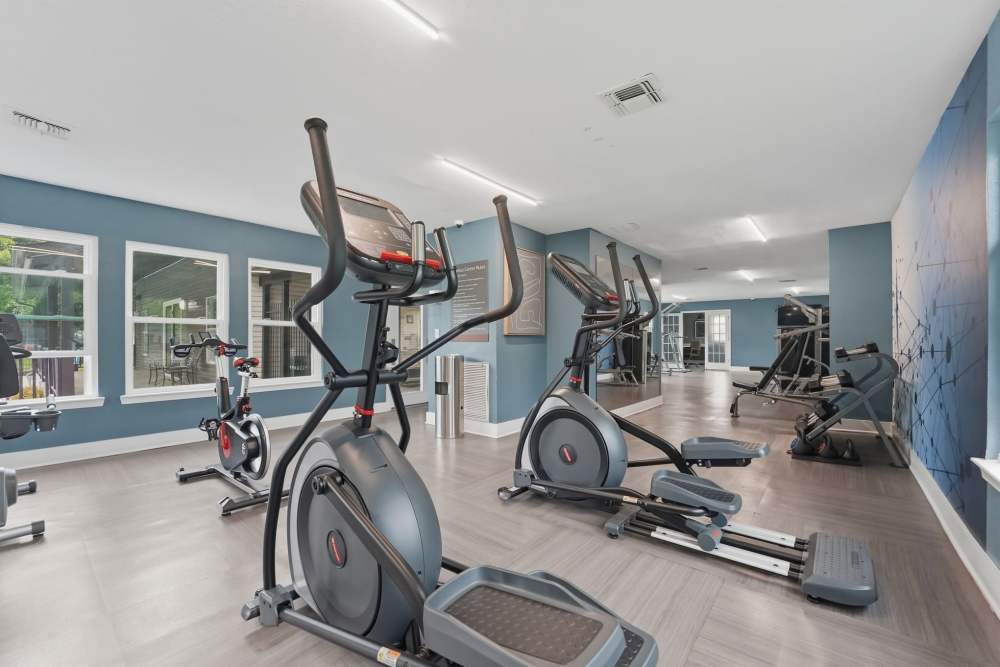 Resident gym at Eagle Rock Apartments at Abingdon in Abingdon, Maryland