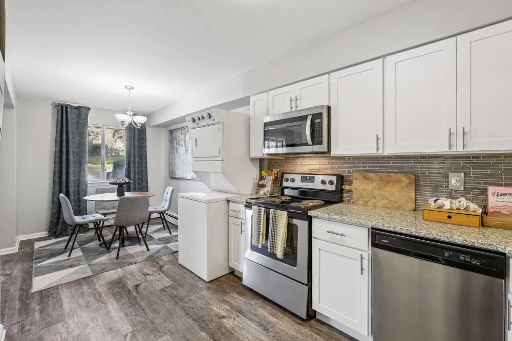 Spacious bedroom at Imperial Gardens Apartment Homes in Middletown, New York