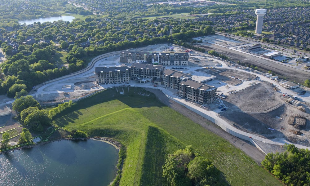 Development & Construction at Touchmark at Emerald Lake in McKinney, Texas