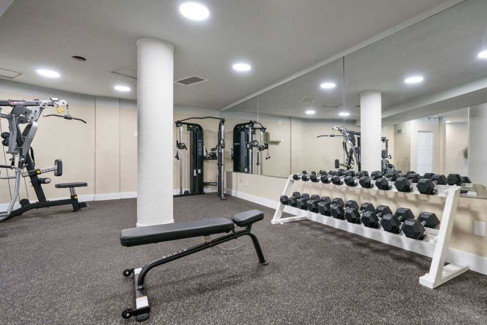 Fitness Center at Waters Pointe in South Pasadena, Florida