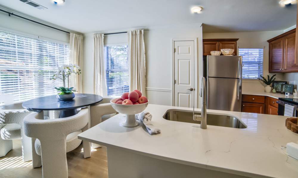Kitchen at Avonlea Towne Lake in Woodstock, Georgia