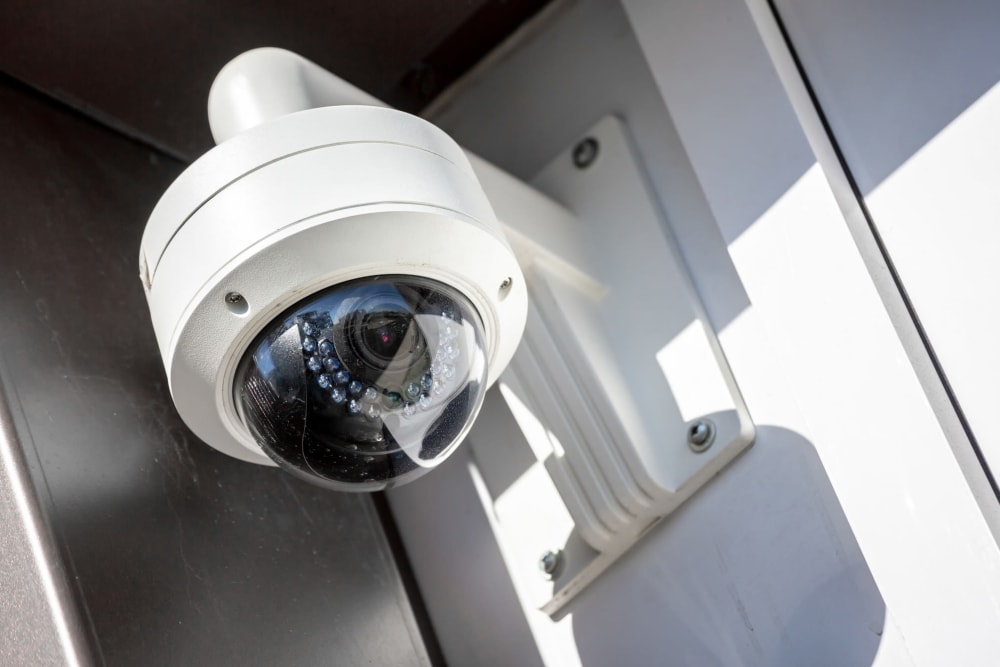 Surveillance cameras and cutting edge security at Trojan Storage of Salem in Salem, Oregon