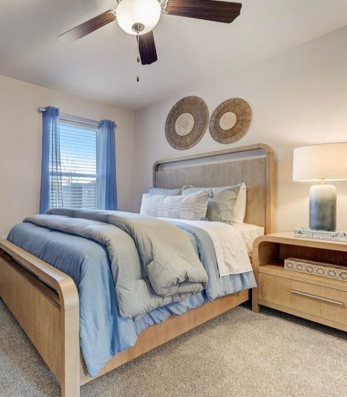 Bedroom at Ridge at 66 in Yukon, Oklahoma