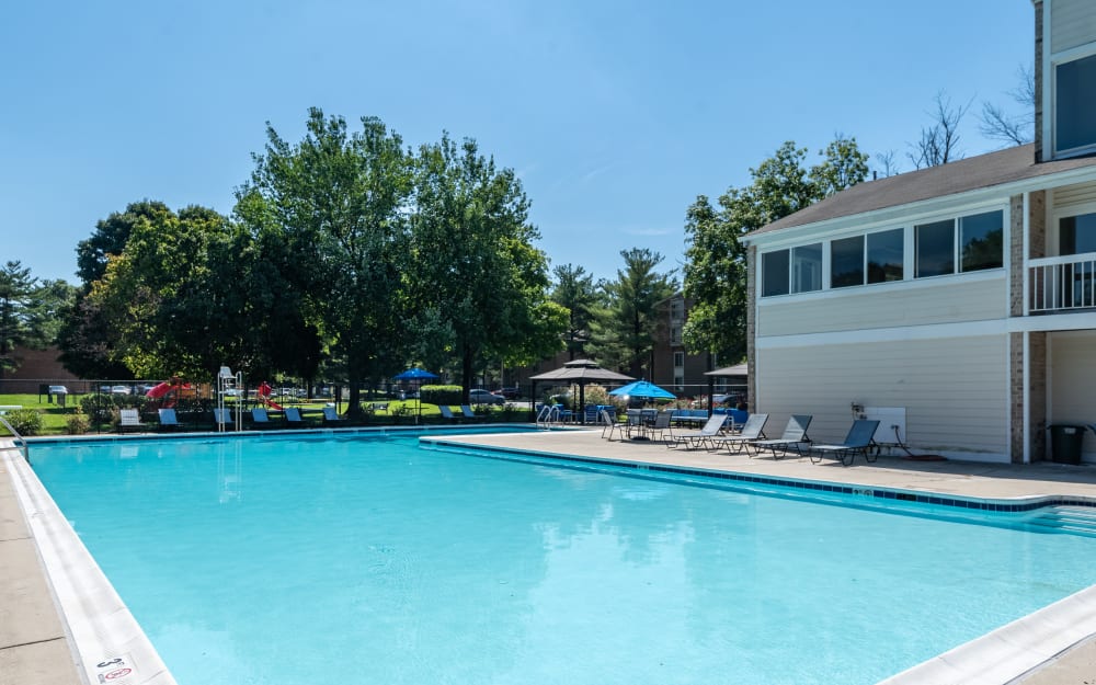 Swimming pool at Northampton Apartment Homes in Largo, Maryland