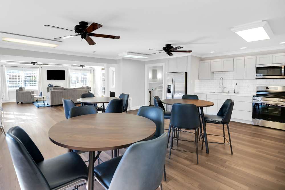 exercise room at Village Square Apartments in Mount Holly, New Jersey