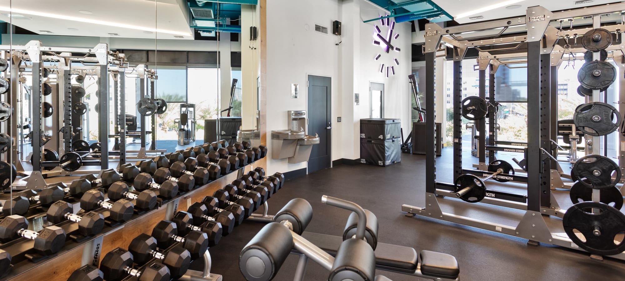 Fitness Center at at Ten01 on the Lake | Apartments in Tempe, Arizona 
