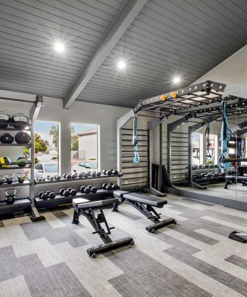 Fitness center at Cyprus in Phoenix, Arizona