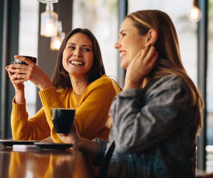 Residents enjoying their drink near Devonwood Apartments in Fayetteville, North Carolina