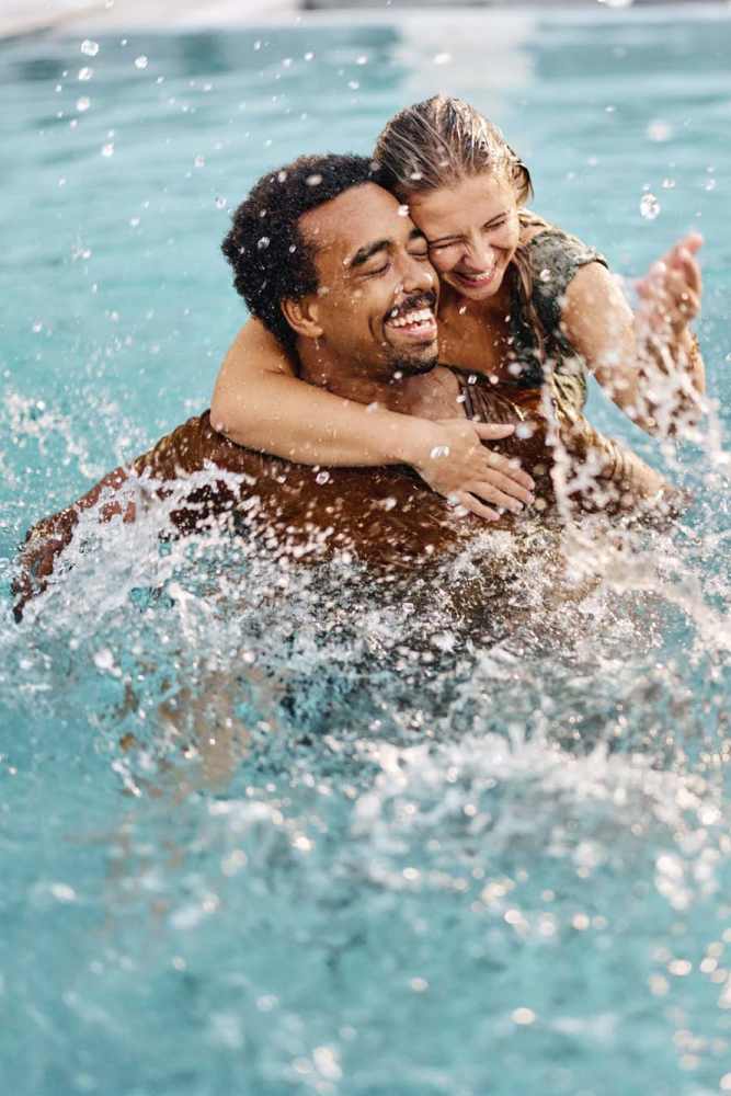 Swimming pool at El Paisano in Laredo, Texas