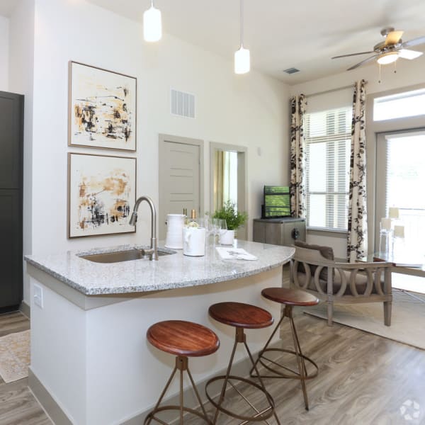 Dining area layout at The District at Windy Hill in Atlanta, Georgia