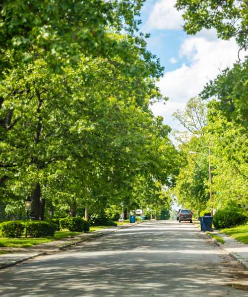 Nearby park at Oakmont Greene I in Mount Hope, West Virginia