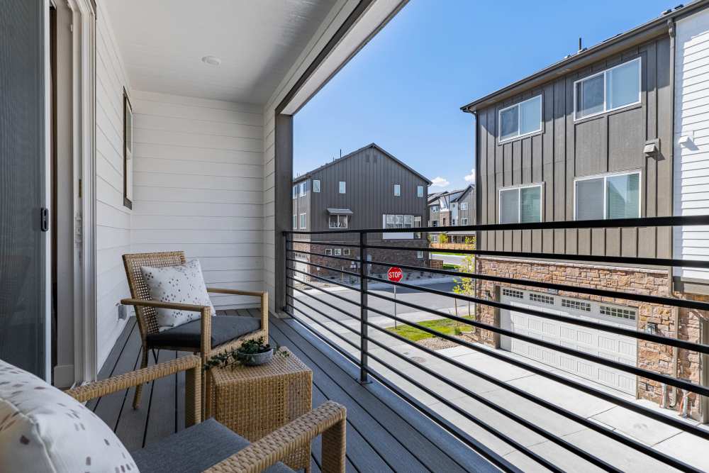 Balcony at BB Living Trails Edge in Centennial, Colorado