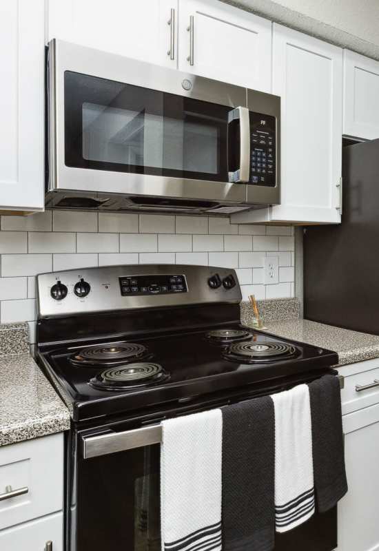 Upgraded kitchen at Creekside in San Angelo, Texas