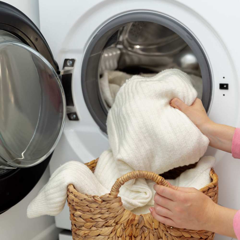 Laundry facility at Cielo Azul in Palmdale, California