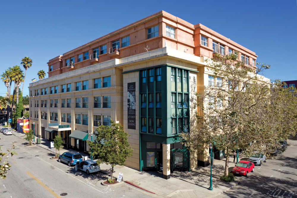Exterior Building at 1010 Pacific in Santa Cruz