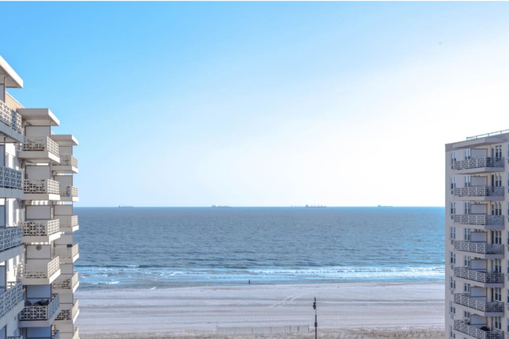 Amazing scenic beach views from Eastgold Long Island in Long Beach, New York