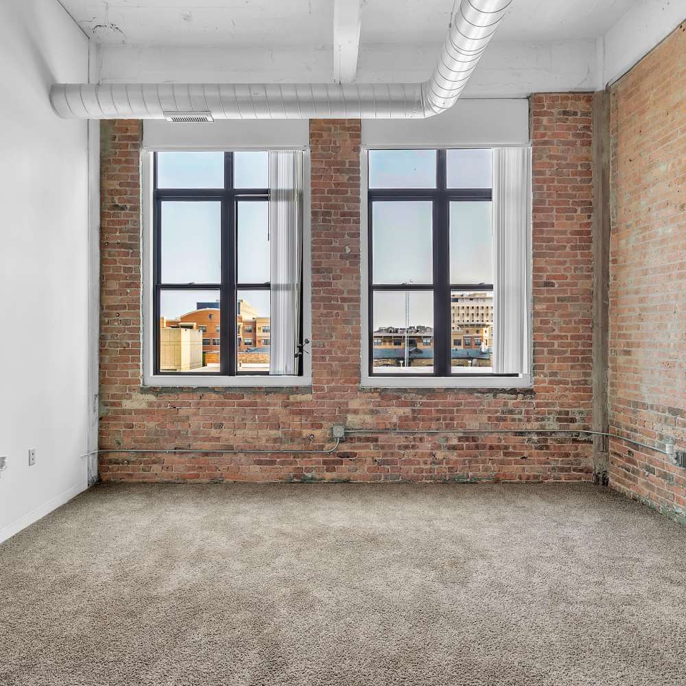 Living Room at 700 Lofts in Milwaukee, Wisconsin