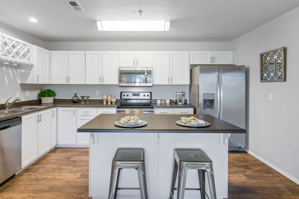 Kitchen area in a upgraded unit at Altamont Summit in Happy Valley, Oregon