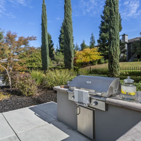 Outdoor grill at Meridian at Stanford Ranch in Rocklin, California