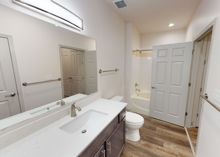 Bathroom in the Highland Floor Plan at The Village at Stetson Square in Cincinnati, Ohio