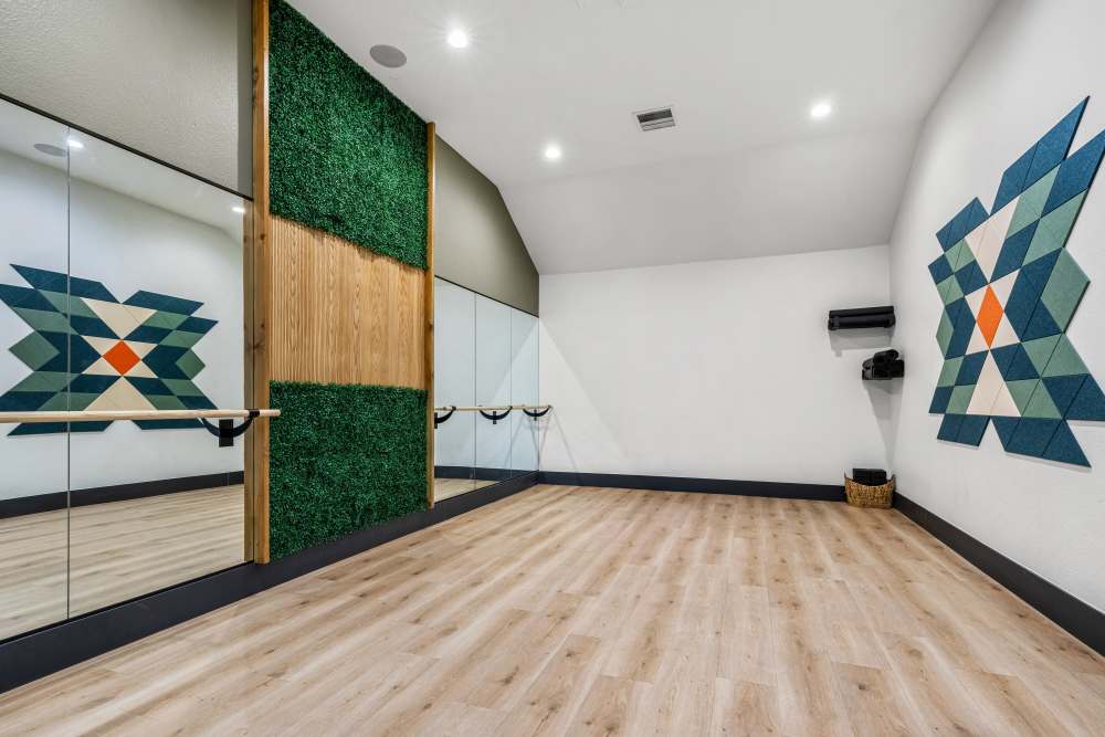 Beautiful Yoga Room at Briargate on Main in Parker, Colorado