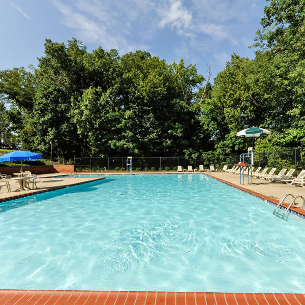 Parke Laurel Apartment Homes offers a swimming pool in Laurel, MD