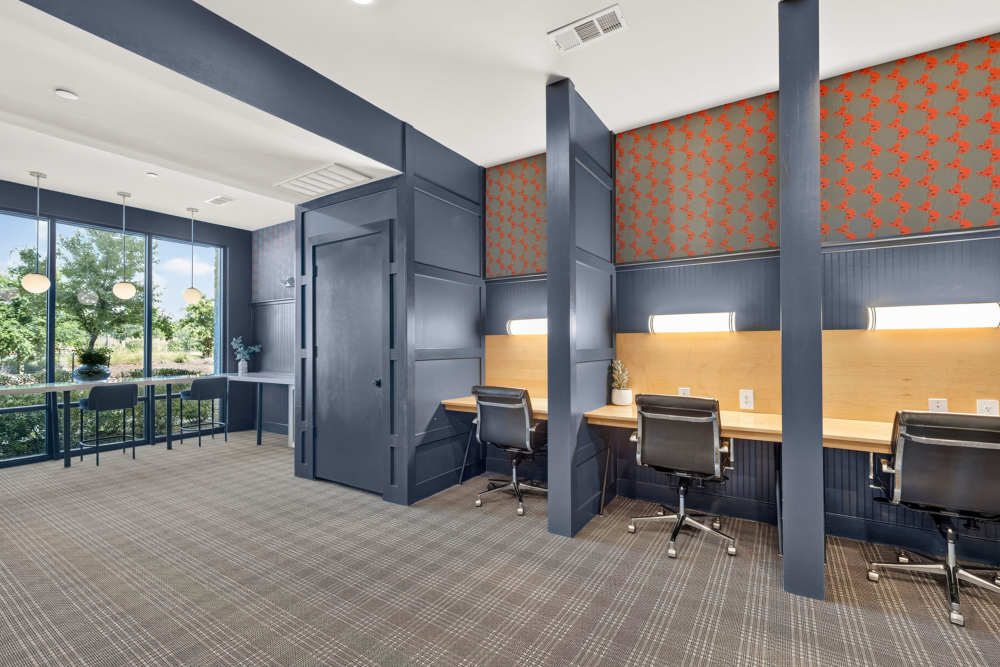 Business center at The Springs at Georgetown in Georgetown, Texas