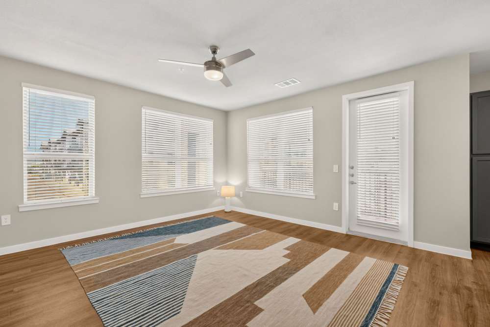 Spacious living room at The Springs at Georgetown in Georgetown, Texas