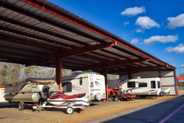 RV Storage at Lockaway Storage in Texarkana, Texas