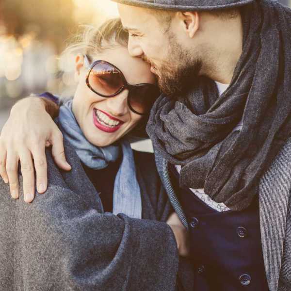 Resident couple hanging out near Belmont Glen Residences in Belmont, California