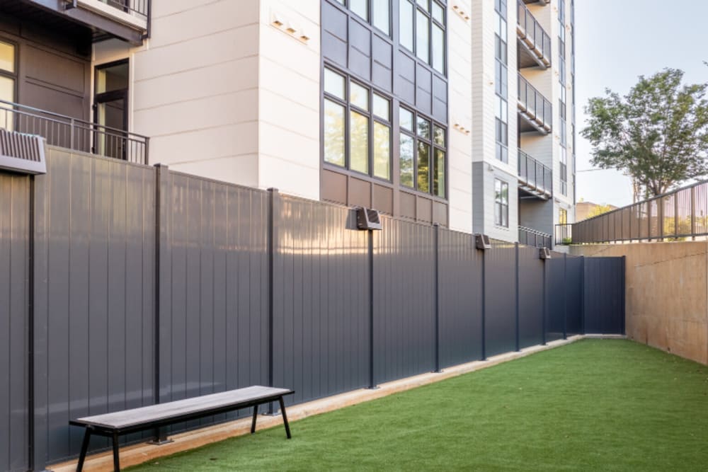 Outside of the residences at The Elysian at Stonefield in Charlottesville, Virginia