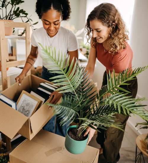 Residents unpacking at Saddlebrook Apartments in Murfreesboro, Tennessee