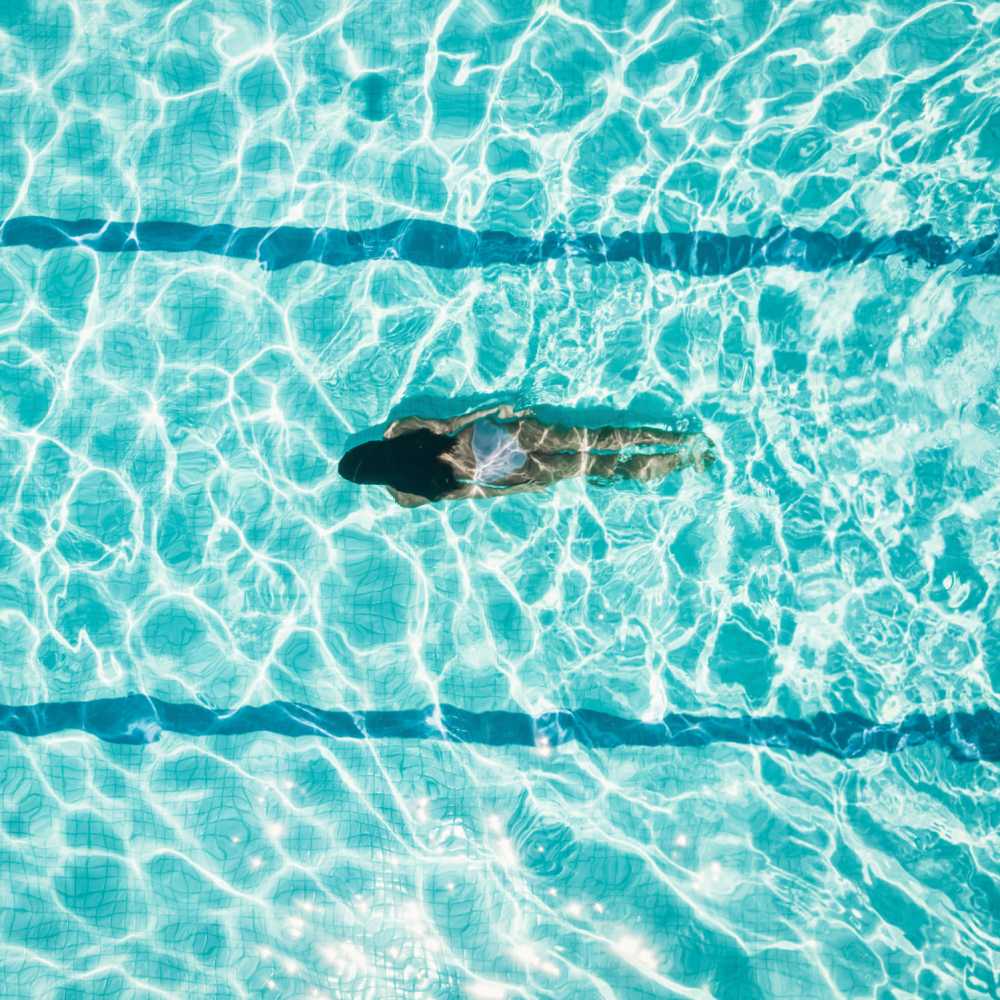 Swimming pool at Aspire at Old Guard in Columbus, Georgia