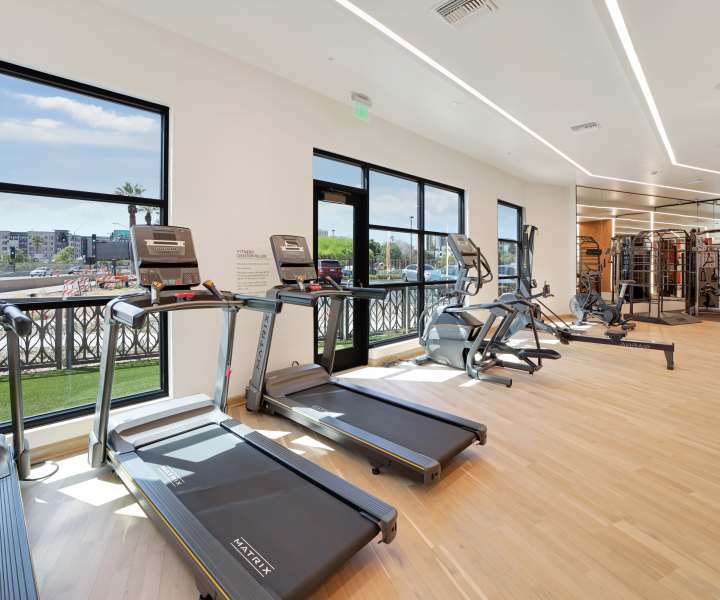 Community fitness center at Lydian in Phoenix, Arizona 